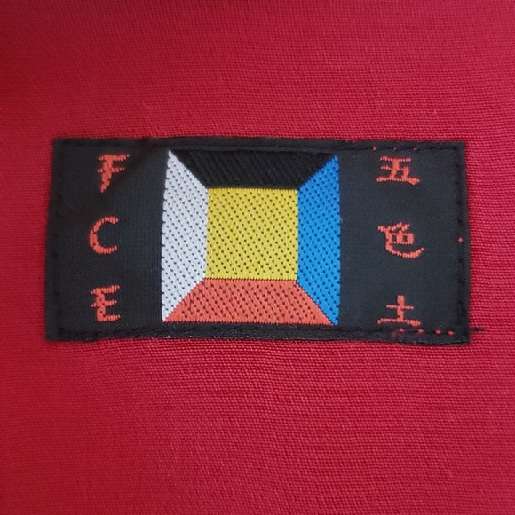 F/CE 100% silk red jacket size XL - Picture 8 of 8